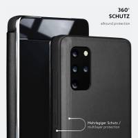 moex Void Case für Samsung Galaxy S20 Plus – Klappbare 360 Grad Schutzhülle, Hochglanz Klavierlack Optik