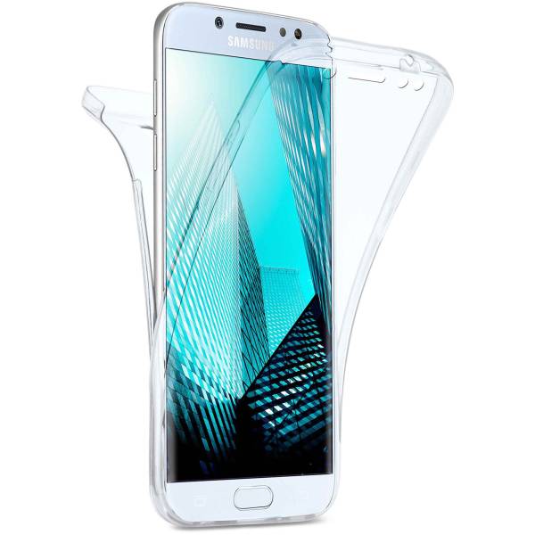 moex Double Case Samsung Galaxy J5 (2017) Silikon 360 Grad Schutz
