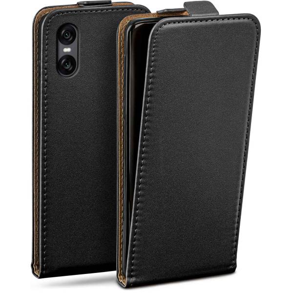 moex Flip Case Sony Xperia 10 VI Klapphülle Leder