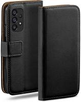 moex Book Case für Samsung Galaxy A53 5G – Klapphülle aus PU Leder mit Kartenfach, Komplett Schutz