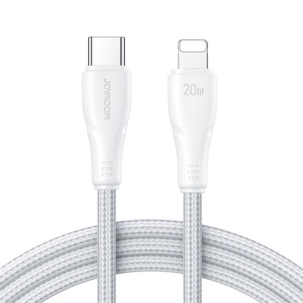 Joyroom Ladekabel – USB C auf Lightning für iPhone und iPad, Schnellladekabel Surpass Serie, Nylon, Länge 3 m
