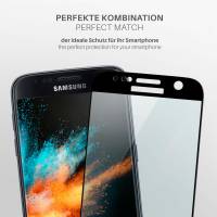 moex CurveProtect für Samsung Galaxy S7 – Full Screen Schutzfolie – Curved 3D Panzerglas