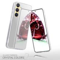 moex Mirror Case für Samsung Galaxy S24 – Handyhülle aus Silikon mit Spiegel auf der Rückseite