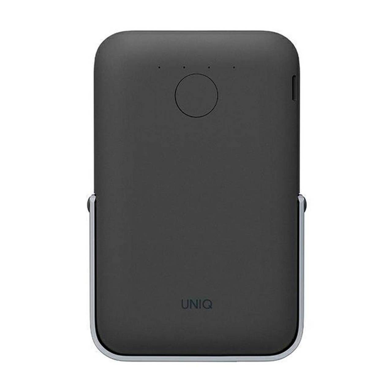 Uniq Hoveo Wireless Powerbank 5.000 mAh USB-C 20W – magnetisch und mit einklappbarem Aluminiumständer