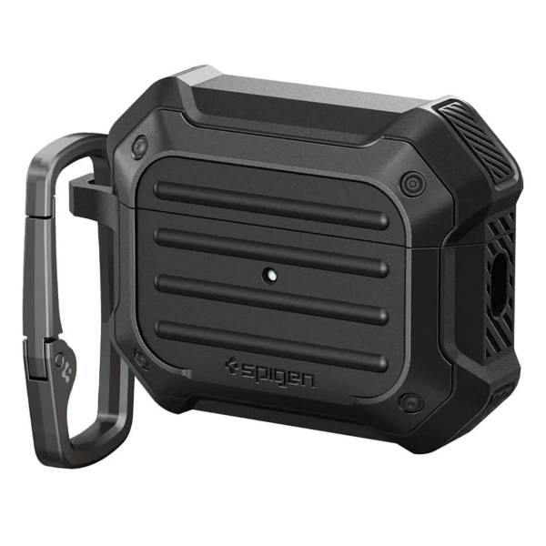 Spigen Tough Armor (MagSafe) Case für AirPods Pro (1. und 2. Generation) – Kopfhörercase, MagSafe kompatibel