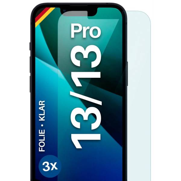 moex FlexProtect iPhone 13 Pro Schutzfolie Klar