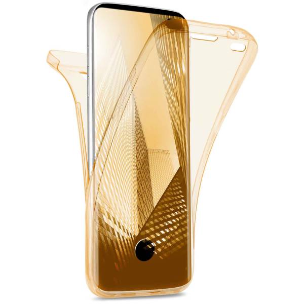 Für Samsung Galaxy S10+ | Beidseitige, klare Silikonhülle | DOUBLE CASE