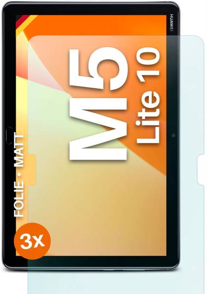 moex FlexProtect Matt für Huawei MediaPad M5 Lite (10) – Anti Reflex Schutzfolie für besten Displayschutz, Matt