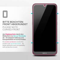 moex ShockProtect Klar für Nokia 1.3 – Panzerglas für kratzfesten Displayschutz, Ultra klar