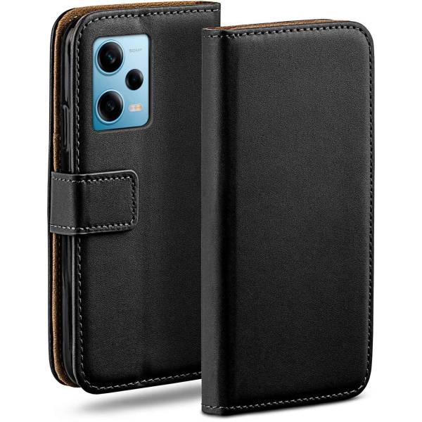 moex Book Case für Redmi Note 12 Pro 5G Klapphülle mit Kartenfach