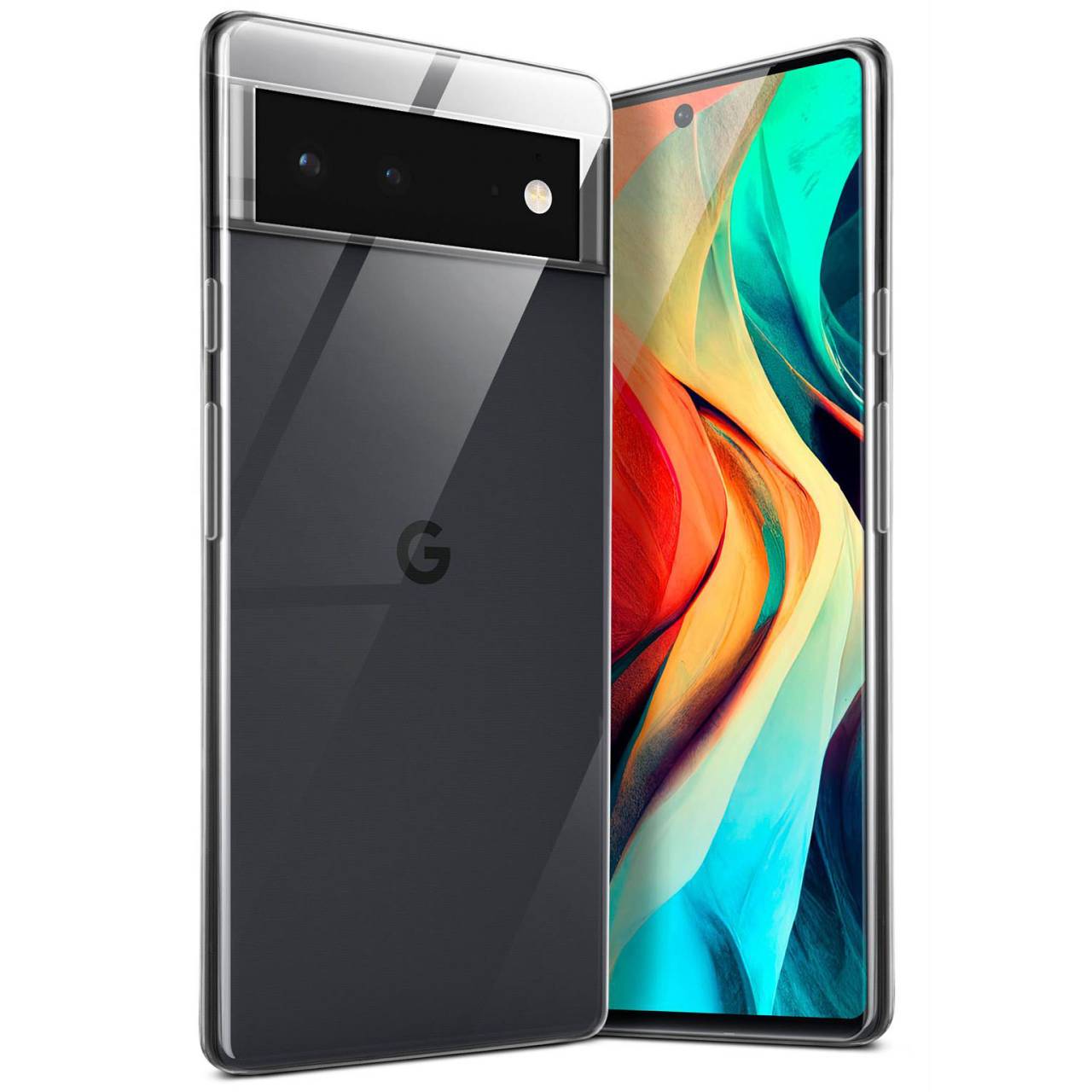 moex Aero Case Google Pixel 6 Pro durchsichtig aus Silikon