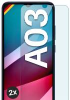 moex ShockProtect Klar für Samsung Galaxy A03 – Panzerglas für kratzfesten Displayschutz, Ultra klar