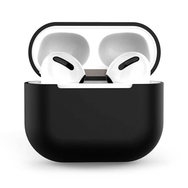 moex Slim Case für AirPods Pro (2. Generation - 2022) – Silikonhülle kompatibel mit MagSafe, Wireless Kopfhörer Schutz