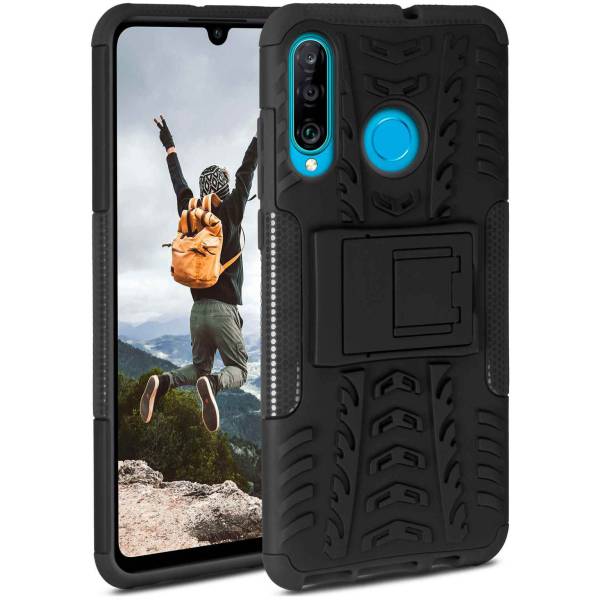 ONEFLOW Tank Case für Huawei P30 Lite – Stoßfeste Panzer Hülle – Rugged Outdoor Handyhülle