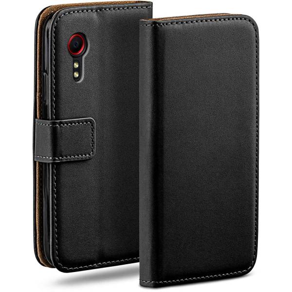 moex Book Case für Samsung Galaxy XCover 5 Klapphülle mit Kartenfach