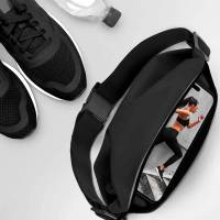 moex Easy Bag für Motorola Moto E5 Plus – Handy Laufgürtel zum Joggen, Fitness Sport Lauftasche
