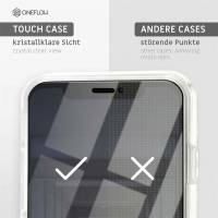 ONEFLOW Touch Case für Apple iPhone 14 – 360 Grad Full Body Schutz, komplett beidseitige Hülle