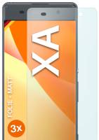 moex FlexProtect Matt für Sony Xperia XA – Anti Reflex Schutzfolie für besten Displayschutz, Matt