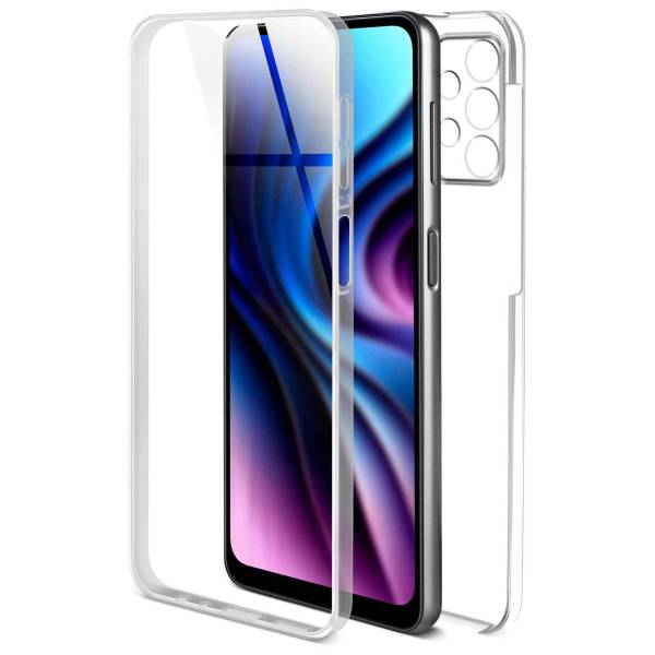 ONEFLOW Touch Case für Samsung Galaxy A32 5G – 360 Grad Full Body Schutz, komplett beidseitige Hülle