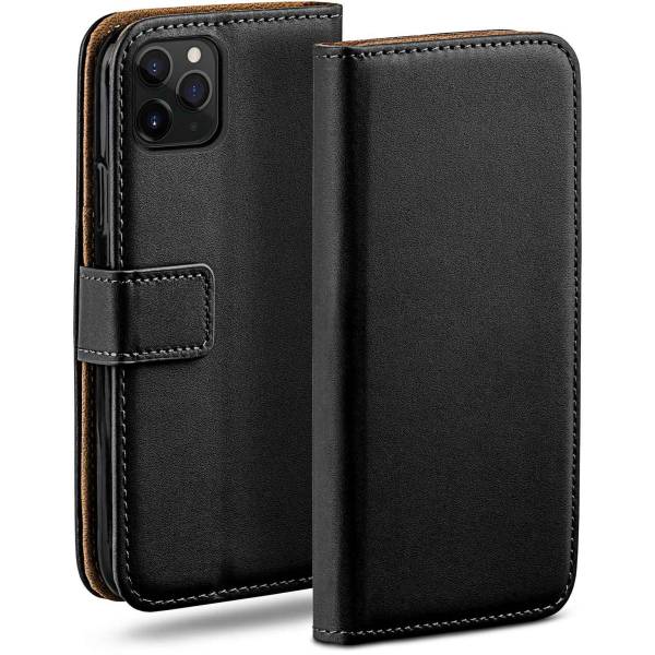 moex Book Case für iPhone 11 Pro Klapphülle mit Kartenfach