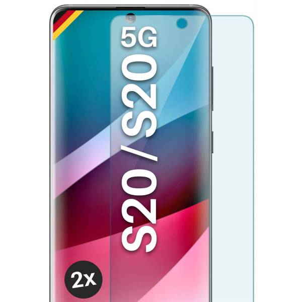 moex ShockProtect Samsung Galaxy S20 5G Panzerglas Klar