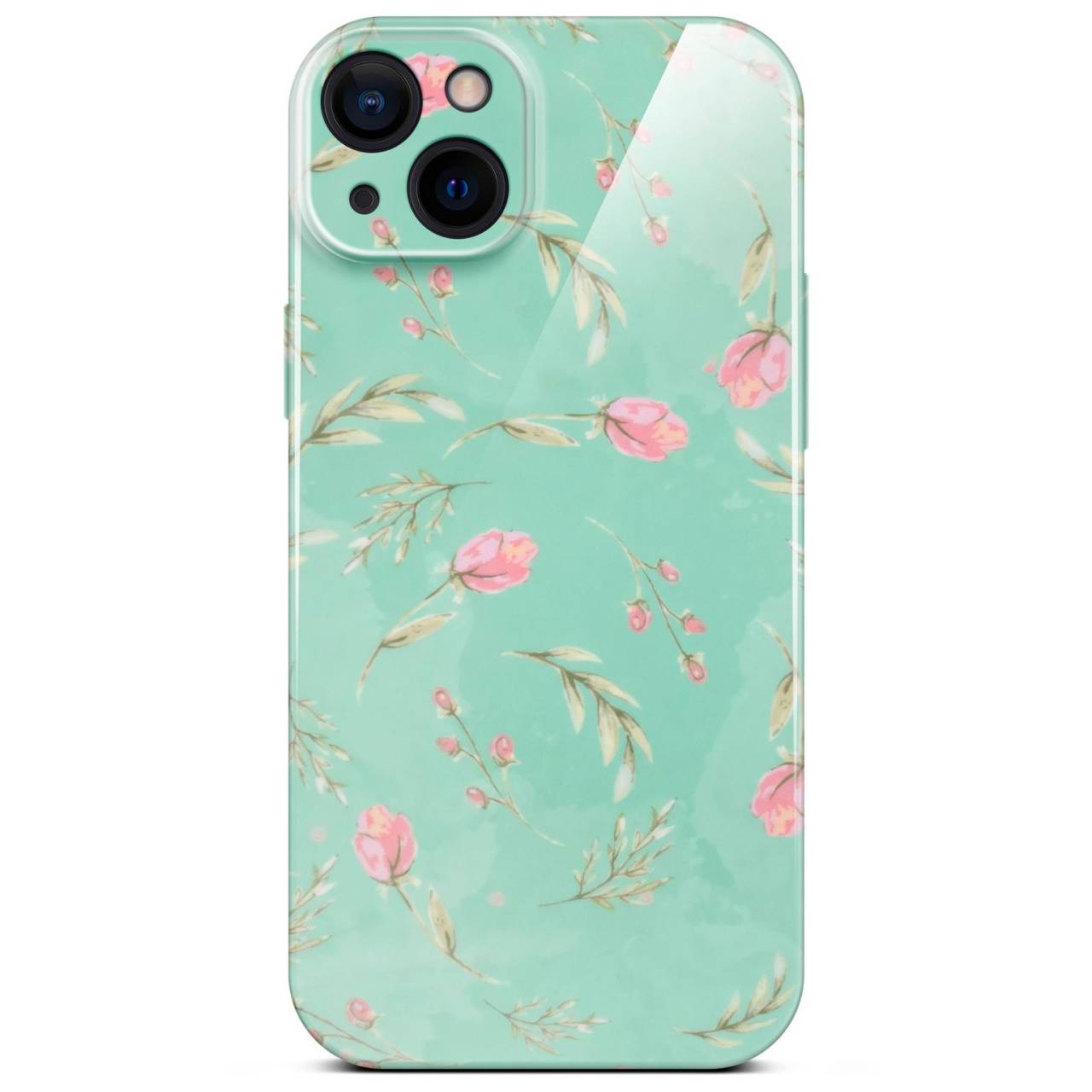 ONEFLOW Flower Cover iPhone 14 Blumen Muster
