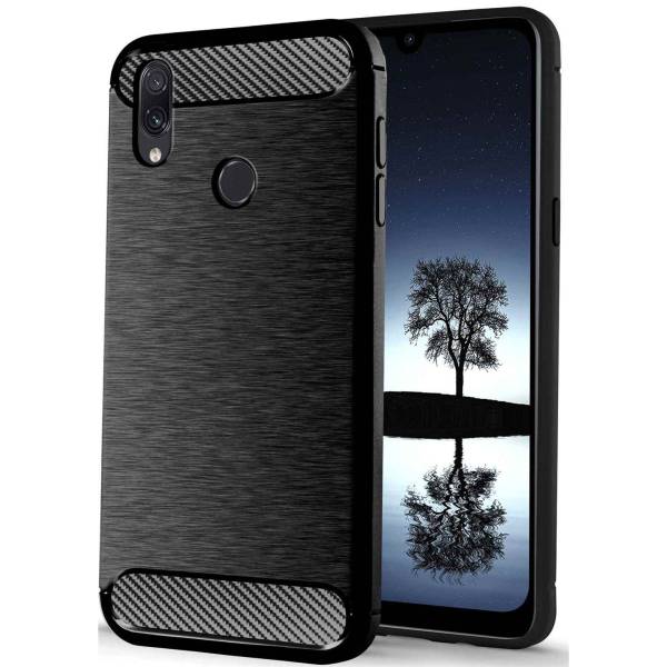 ONEFLOW Shift Case Redmi Note 7S Carbon Optik gebürstet