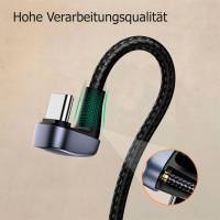 Ugreen Ladekabel – USB-A auf USB-C für Smartphones und anderes, 180 Grad Winkel einseitig, 18W, 1 m – weiteres Produktbild 3