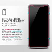 moex ShockProtect Klar für Apple iPhone 11 Pro Max – Panzerglas für kratzfesten Displayschutz, Ultra klar