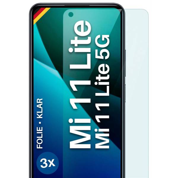 moex FlexProtect Xiaomi Mi 11 Lite 5G Schutzfolie Klar