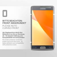 moex FlexProtect Matt für Samsung Galaxy Note Edge – Anti Reflex Schutzfolie für besten Displayschutz, Matt