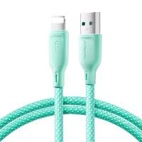 Joyroom Ladekabel – USB-A auf Lightning für iPhone 5 - 14 und iPad Modelle, Multi-Color Serie, 100W, Länge 1 m