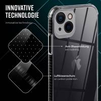 ONEFLOW Cushion Case für Apple iPhone 13 mini – Durchsichtige Hülle aus Silikon mit 3D Kameraschutz