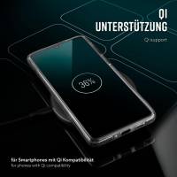 ONEFLOW Cushion Case für Samsung Galaxy A22 (4G) – Durchsichtige Hülle aus Silikon mit 3D Kameraschutz