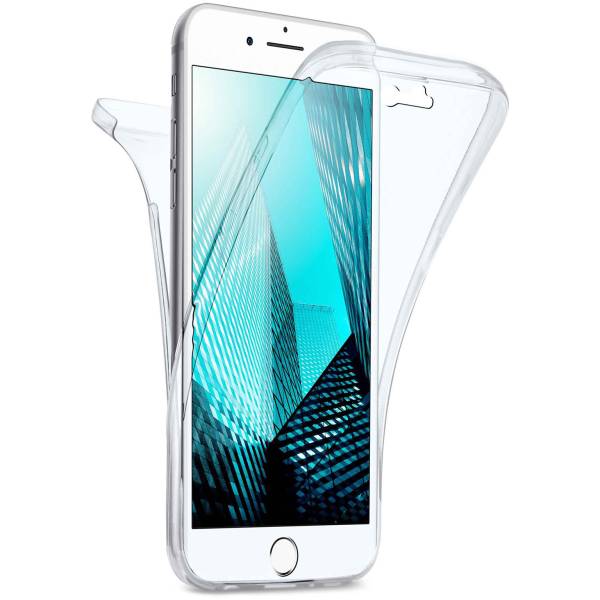 moex Double Case iPhone 8 Silikon 360 Grad Schutz