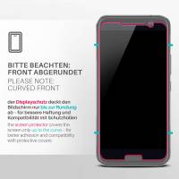 moex ShockProtect Klar für HTC 10 – Panzerglas für kratzfesten Displayschutz, Ultra klar