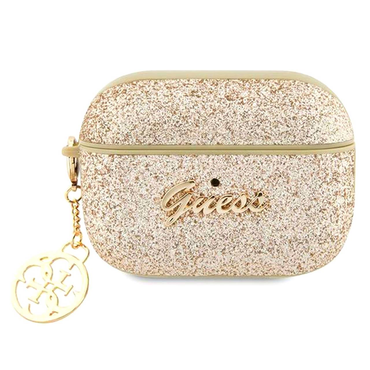 Guess Glitter Flake Hülle – Schutzhülle für AirPods Pro 2 mit Glitzer und kabellosem Laden