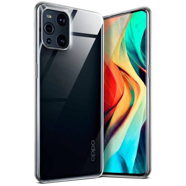 Für Oppo Find X3 Pro | Kristallklare, dünne Silikonhülle | AERO CASE