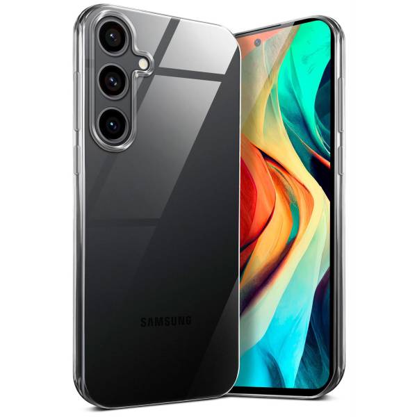moex Aero Case Samsung Galaxy S24 FE durchsichtig aus Silikon
