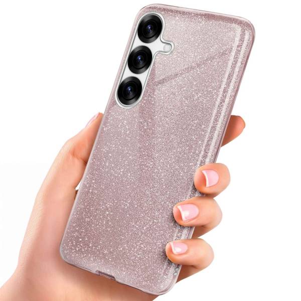 ONEFLOW Glitter Case Samsung Galaxy S25 mit Glitzer Look