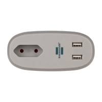 brennenstuhl Estilo Sofa-Steckdosenleiste – Steckdosenleiste mit USB, Steckdosenleiste für Couch und Bett