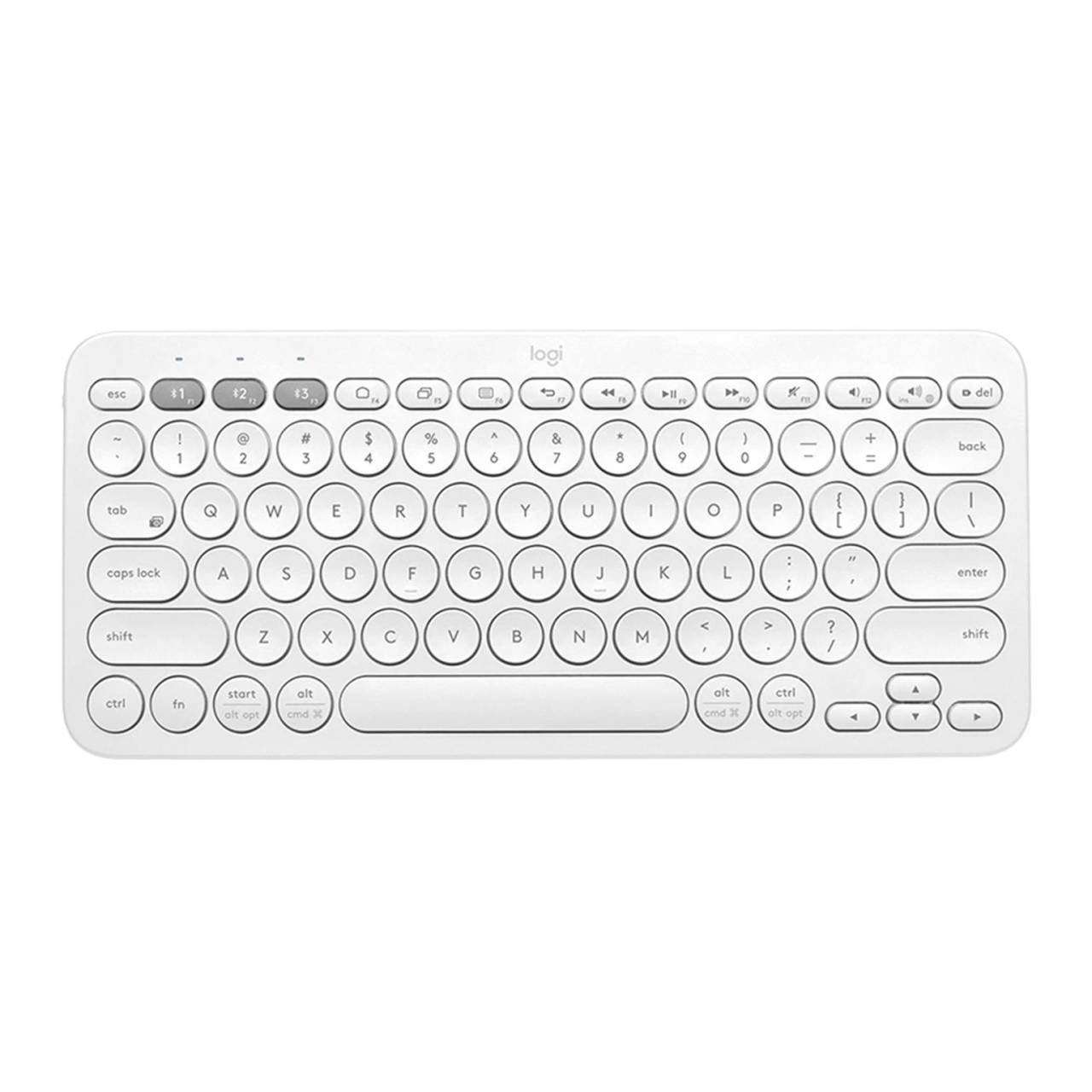 Logitech K380 Bluetooth Tastatur – Kabellose Multi-Device Verbindung, für Tablet und Smartphone