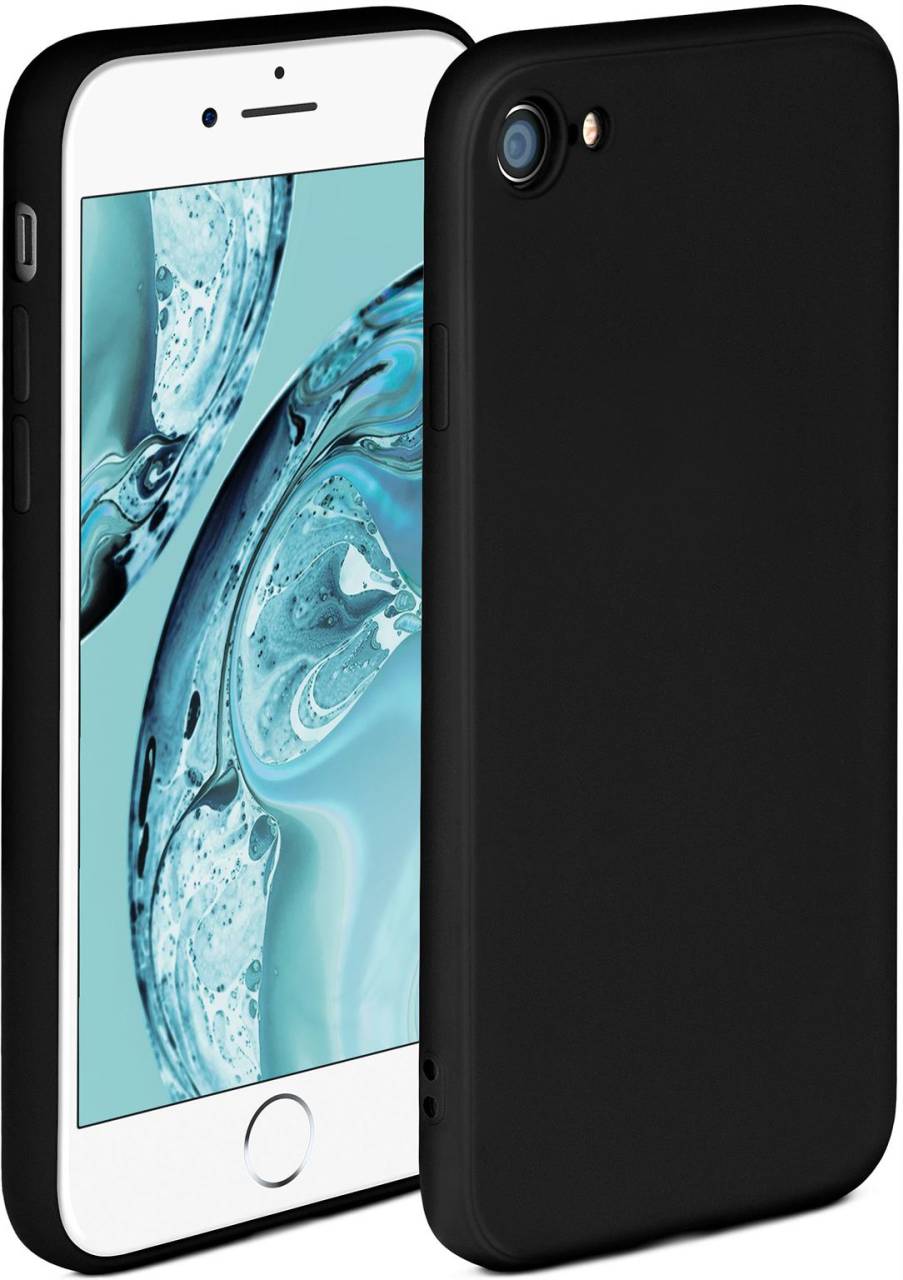 ONEFLOW Soft Case für Apple iPhone SE 3. Generation (2022) – weiche Handyhülle aus Silikon mit Kameraschutz