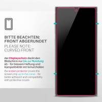 moex ShockProtect Klar für Samsung Galaxy Note 10 Plus 5G – Panzerglas für kratzfesten Displayschutz, Ultra klar