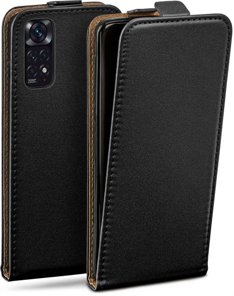 moex Flip Case für Xiaomi Redmi Note 11S – PU Lederhülle mit 360 Grad Schutz, klappbar