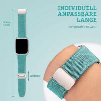ONEFLOW Denim Loop Apple Watch 4 (44mm) Armband Jeans Look – weiteres Produktbild 2