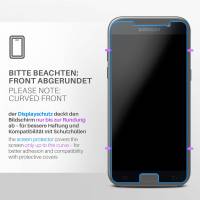 moex ShockProtect Matt für Samsung Galaxy A3 (2017) – Panzerglas für kratzfesten Displayschutz, Anti Reflex