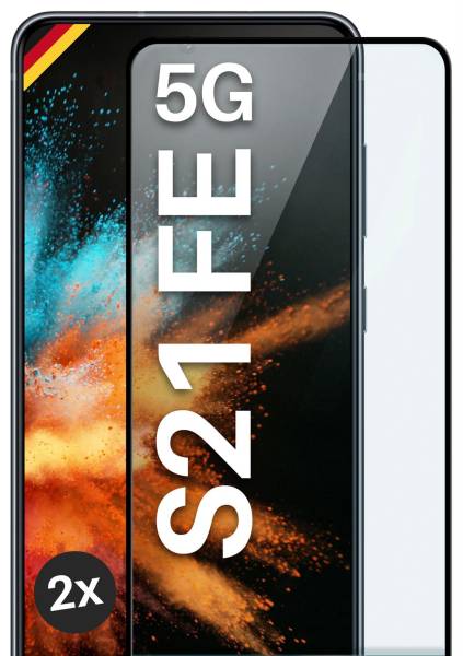 moex CurveProtect für Samsung Galaxy S21 FE 5G – Full Screen Schutzfolie – Curved 3D Panzerglas