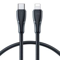 Joyroom Ladekabel – USB C auf Lightning für iPhone und iPad, Schnellladekabel Surpass Serie, Nylon, Länge 1,2 m