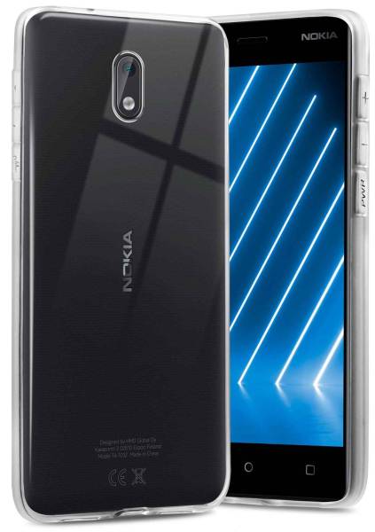 ONEFLOW Clear Case für Nokia 3 – Transparente Hülle aus Soft Silikon, Extrem schlank
